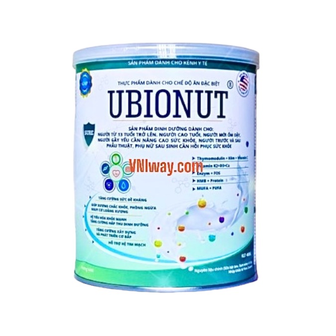 UBIONUT 400g (Sữa Dinh Dưỡng Cho Y Học)