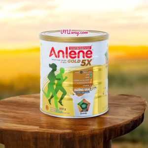 Sữa Anlene Gold 5X hương vani tăng cường sức khỏe cơ-xương-khớp dành cho người trên 40 tuổi (800g)