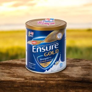 Sữa bột Ensure Gold StrengthPro Abbott hương vani tăng cường sức khỏe khối cơ, tăng miễn dịch (380g)